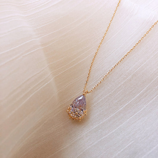 Crystal Water Drop Pendant