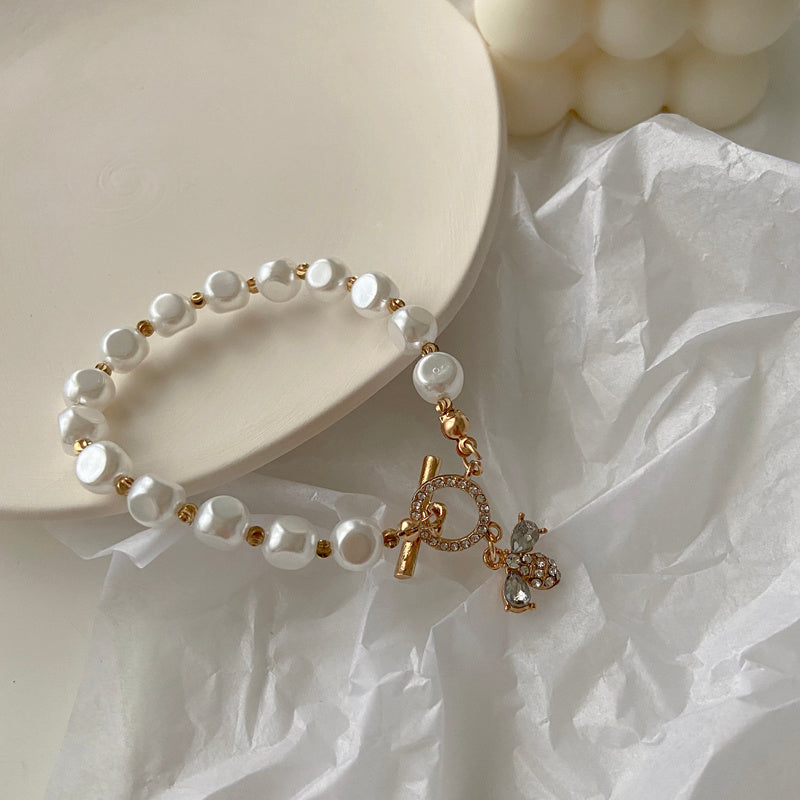 Honey Pearl Bracelet