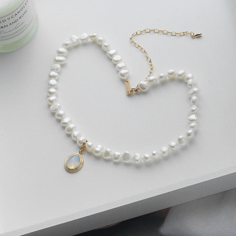 Moonlight Natural Pearl Necklace