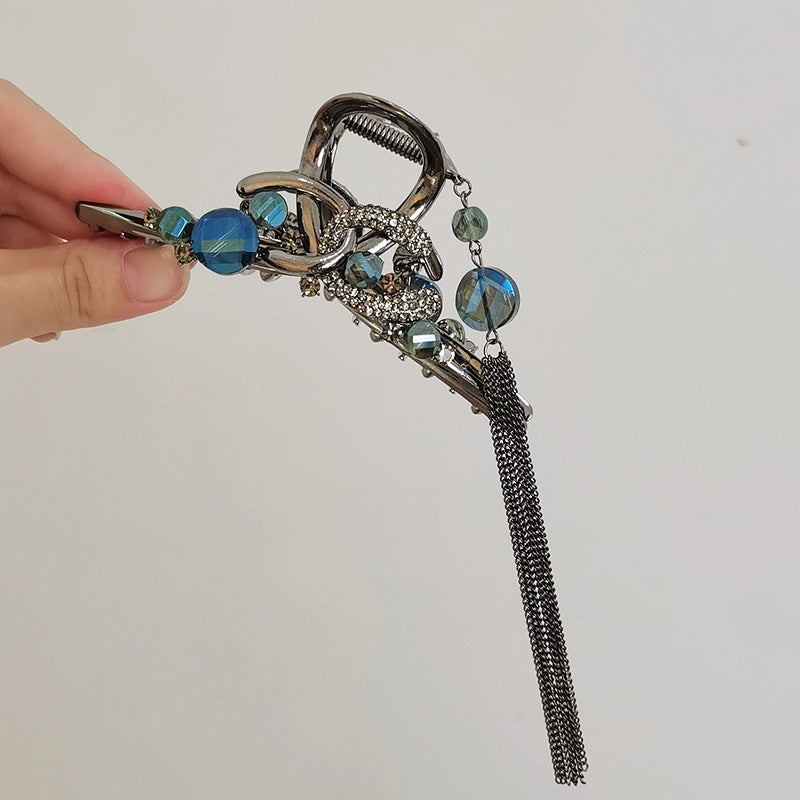 Peacock Hair Clip