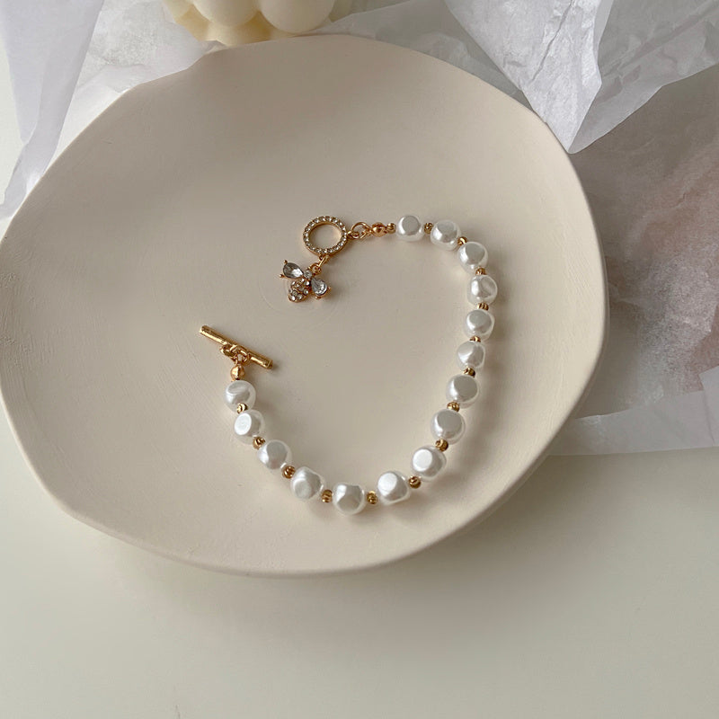 Honey Pearl Bracelet