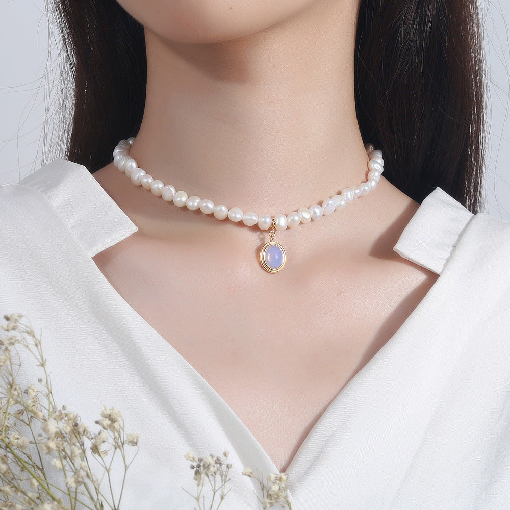 Moonlight Natural Pearl Necklace