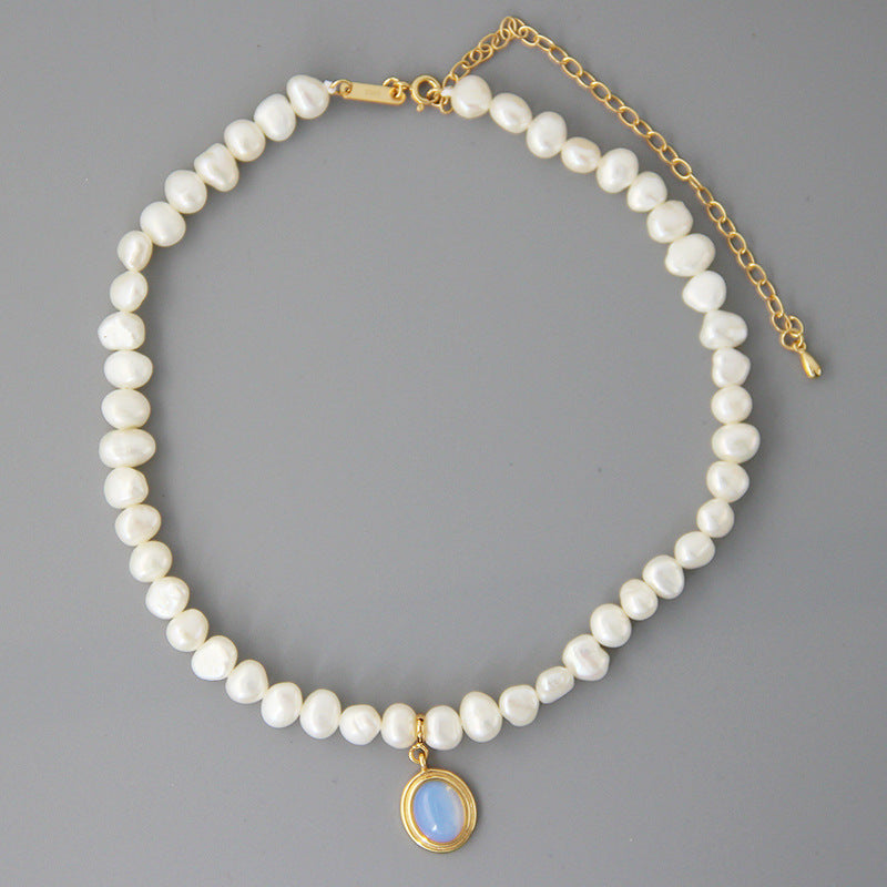 Moonlight Natural Pearl Necklace