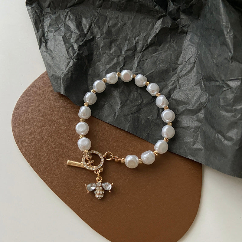 Honey Pearl Bracelet